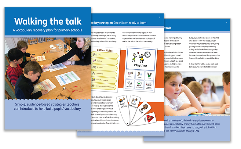 Wlking the Talk Vocabulary Recovery Guide