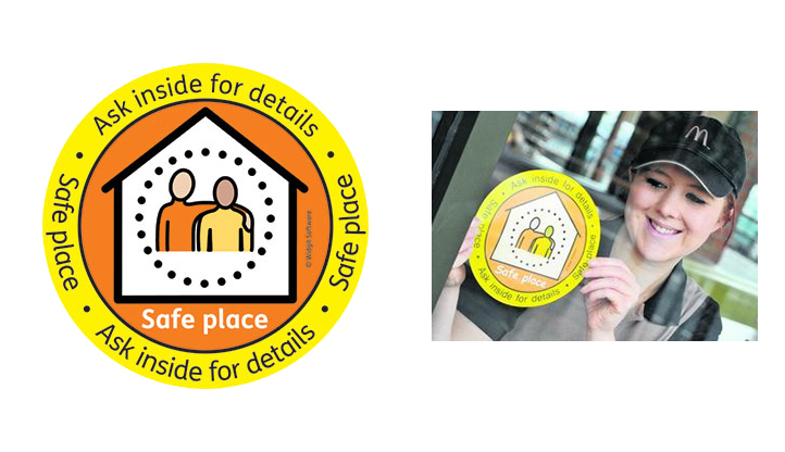 Safe Place Scheme Sticker
