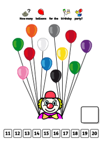 Count Balloons