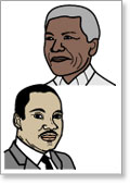 Nelson Mandela Martin Luther King Comparison
