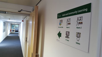 Symbol signage