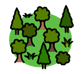 Woodland icon