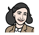 Anne Frank icon