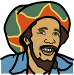 Bob Marley icon
