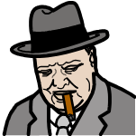 Winston Churchill icon