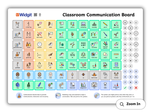 Classroom Communication Board