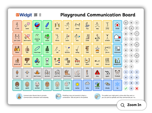Playground Communication Board