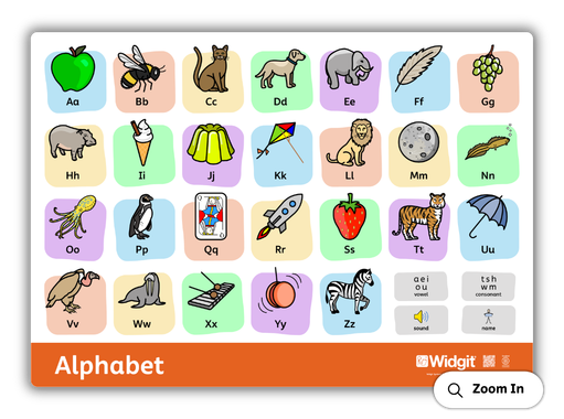 Alphabet Learning Board