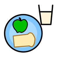 Lunch symbol