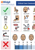 Critical Care Covid-19 Communication Chart