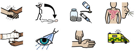 First aid symbols