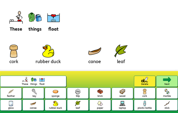 Classroom Materials Grid