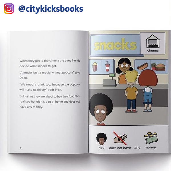 City Kicks symbols supported book