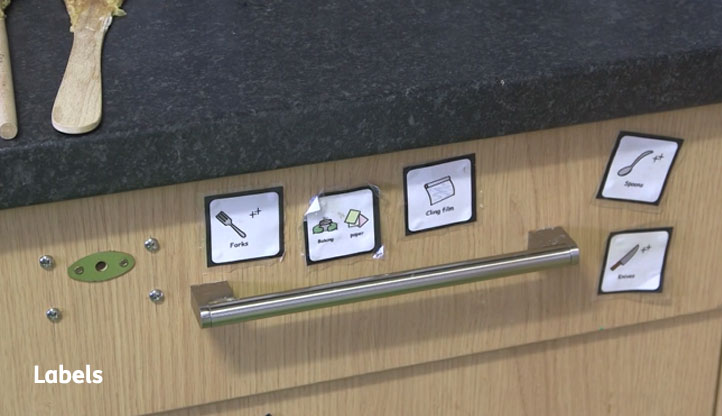 Drawer labels