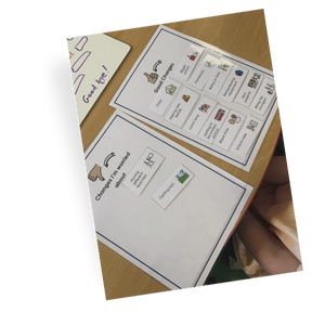 Widgit being used in classroom