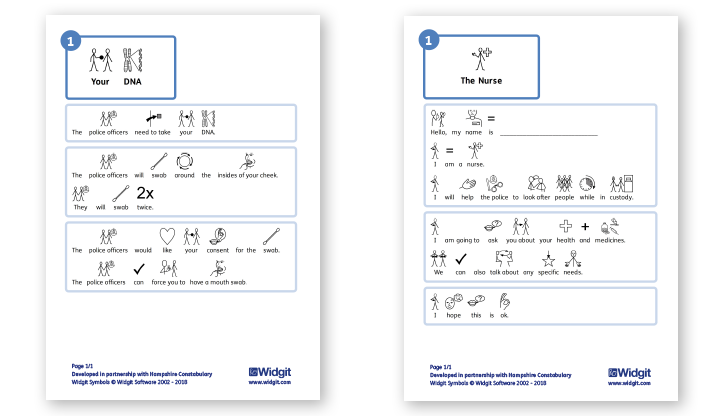 Symbol Custdy Sheets