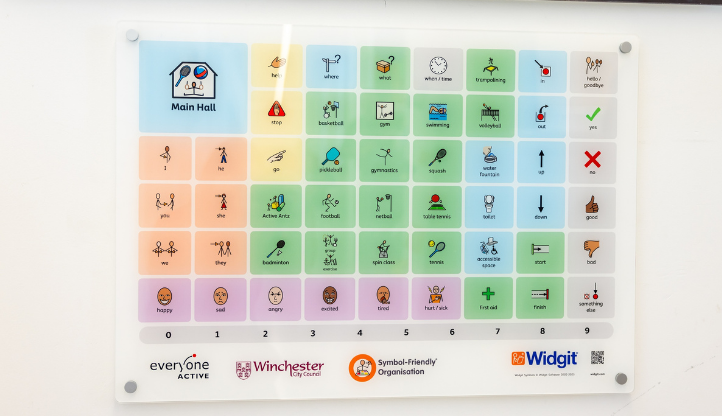 Everyone Active Winchester Communication Board