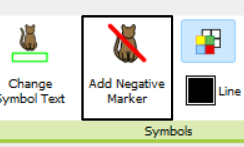 Negtive Markers Button