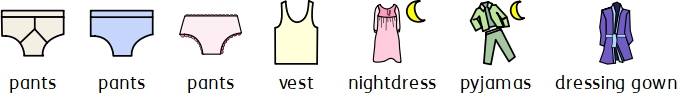 Underwear - Legacy symbols