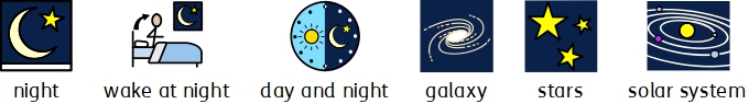 Night - New symbols