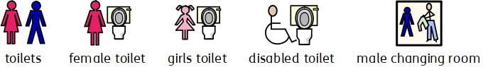 Public Toilet - Legacy symbols