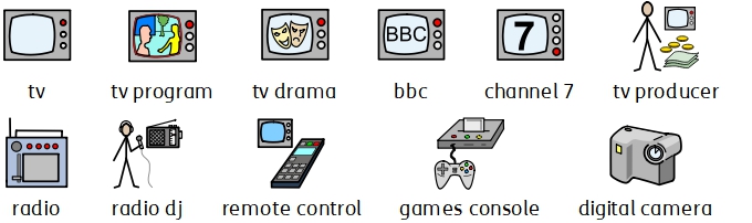 Home Electronics - Legacy symbols