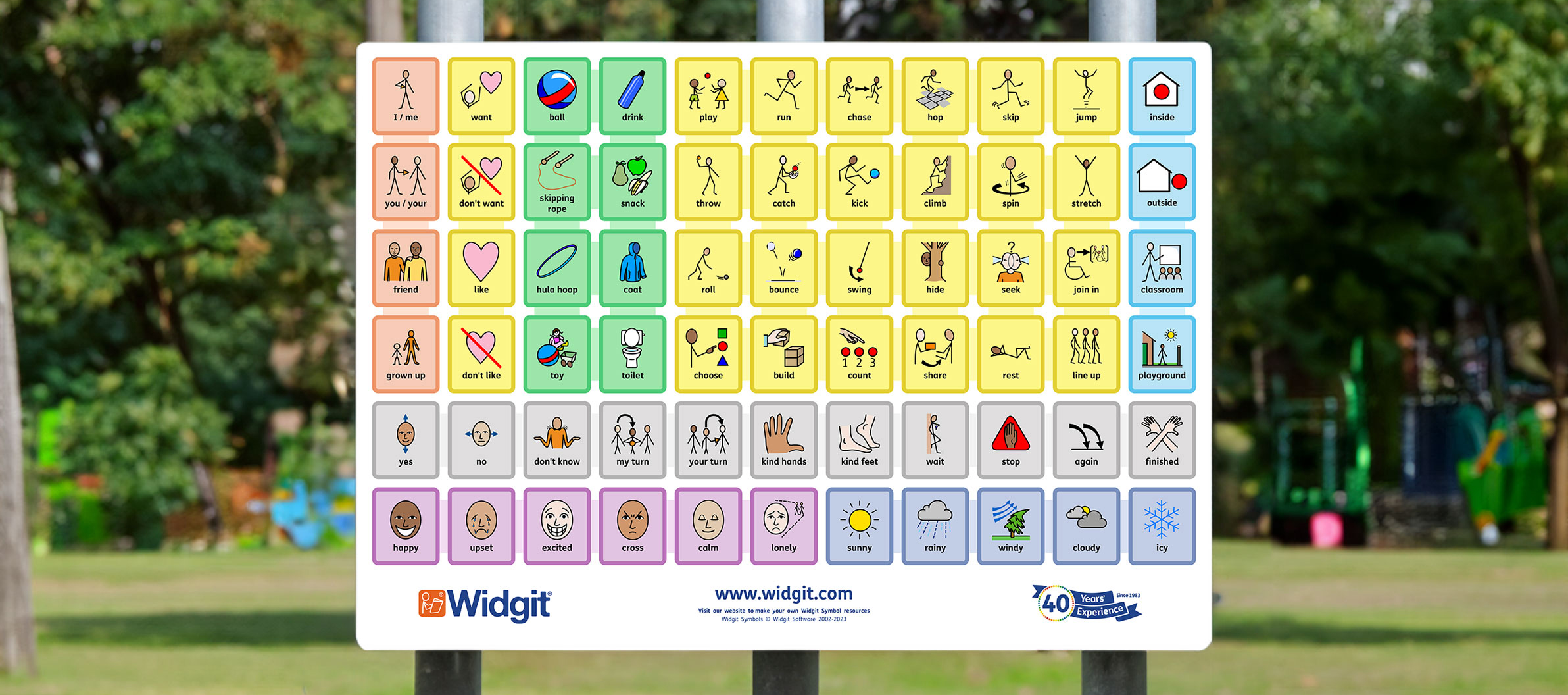 Widgit Playground Board