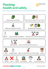 Planting: Health and Safety – Widgit Symbols