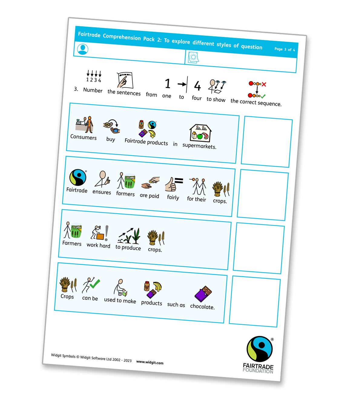 Fairtrade Comprehension Pack 2