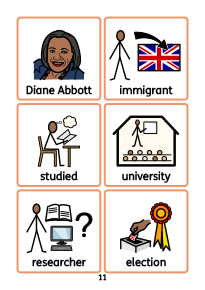 Dianne Abbott Symbol Flashcards