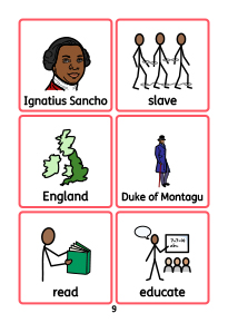 Ignatius Sancho Symbol Flashcards