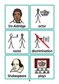 Ira Aldridge Symbol Flashcards