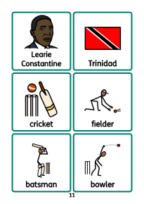 Learie Constantine Symbol Flashcards