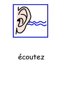 ecoutez sign