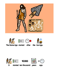 Widgit Symbol Resources | Stone Age