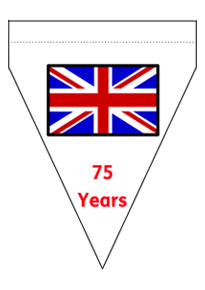 VE Day Bunting Design 1