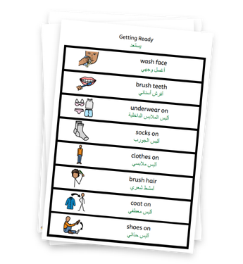 Dual Language Getting Started with Symbols Pack Communication with Parents