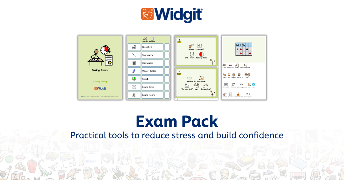 Support Widgit Exam Support Resources | Widgit