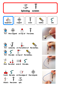 Spinning screws