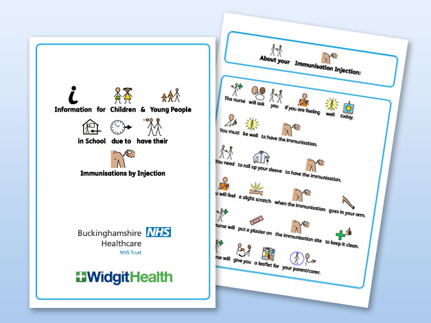 Immunisation symbol materials