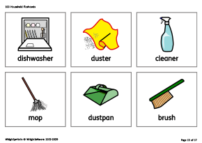 Symbol and Word Flashcards