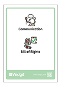 Widgit Symbols Communication Bill of Rights
