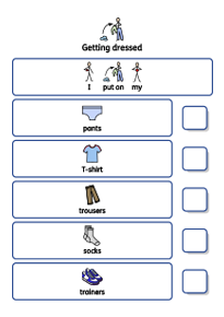 Widgit Symbol Resources Dressing And Personal Care