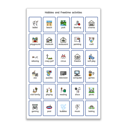 Holiday Planner Activities List Symbol Resource