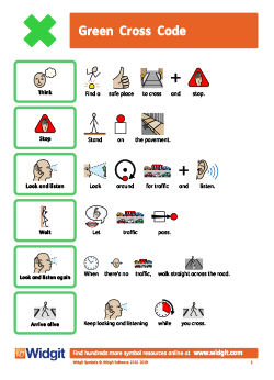 Green Cross Code Page 1