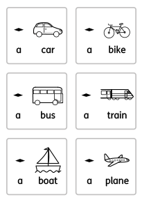 Vocabulary cards