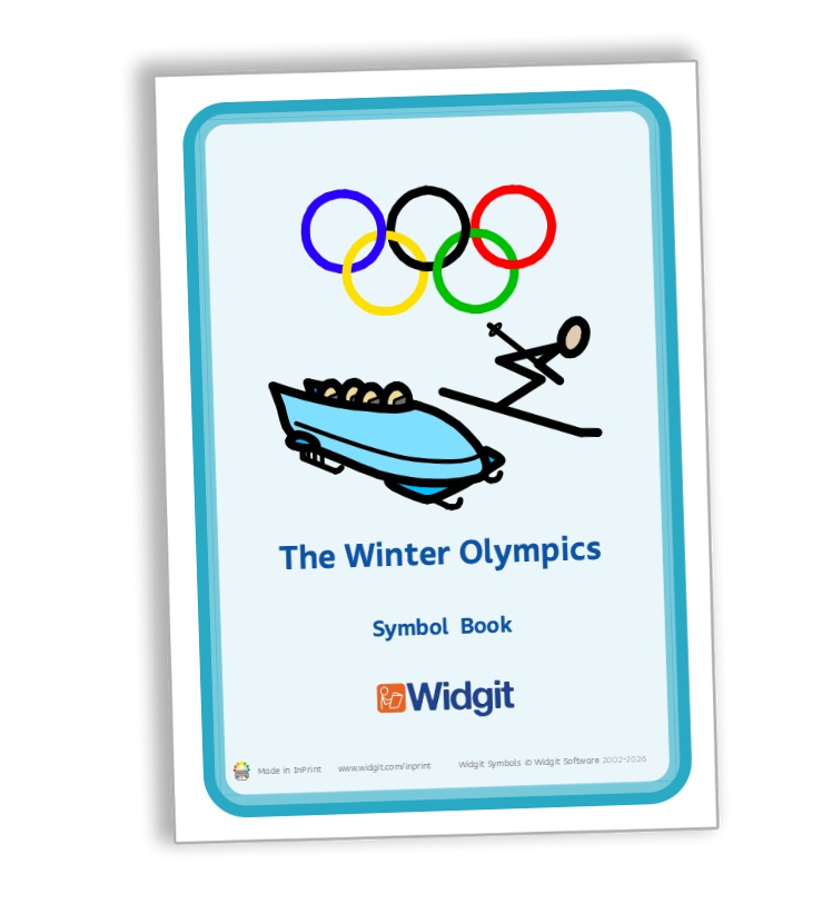 Symbol Book Winter Olympic Gamess