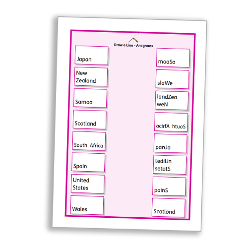 Matching Activity for Women's Rugby 2025