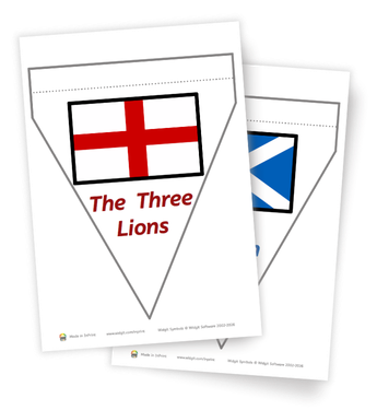 Bunting World Cup Country
