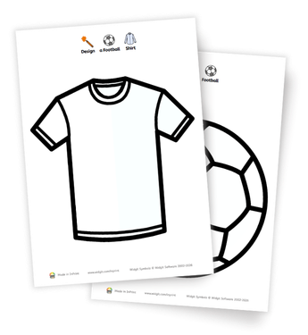 Colouring and Design Sheets World Cup 2026